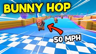 How to BUNNY HOP in Fall Guys (SPEED BOOST!)