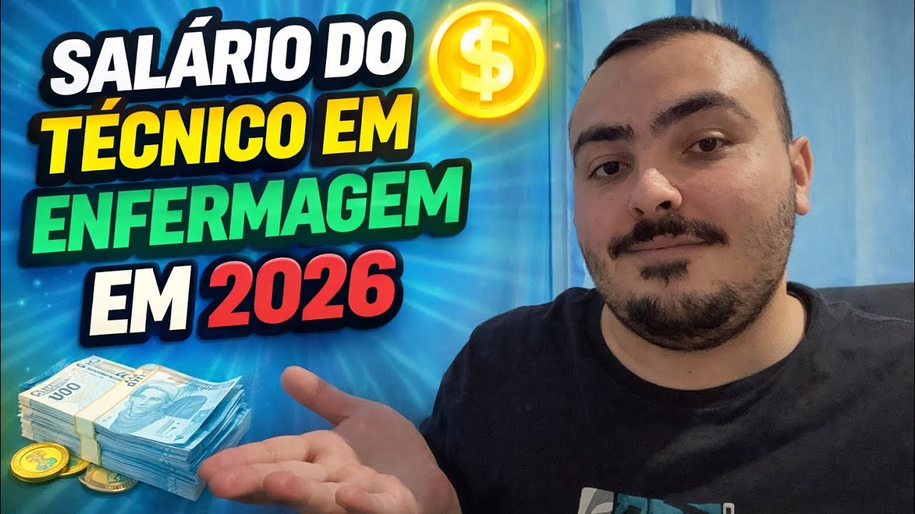 Quanto ganha um técnico em enfermagem em 2026? - YouTube