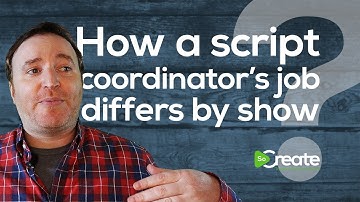How a Script Coordinator