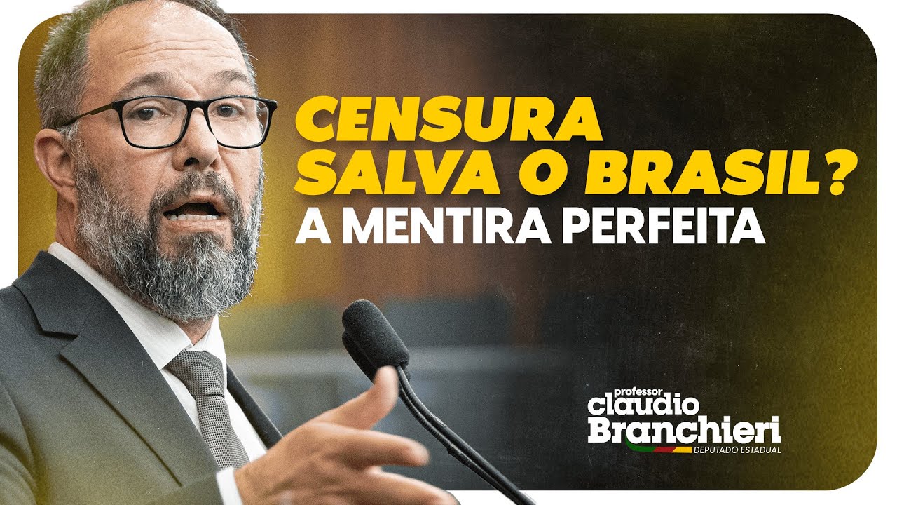 CENSURA SALVA O BRASIL OU CALA O POVO?