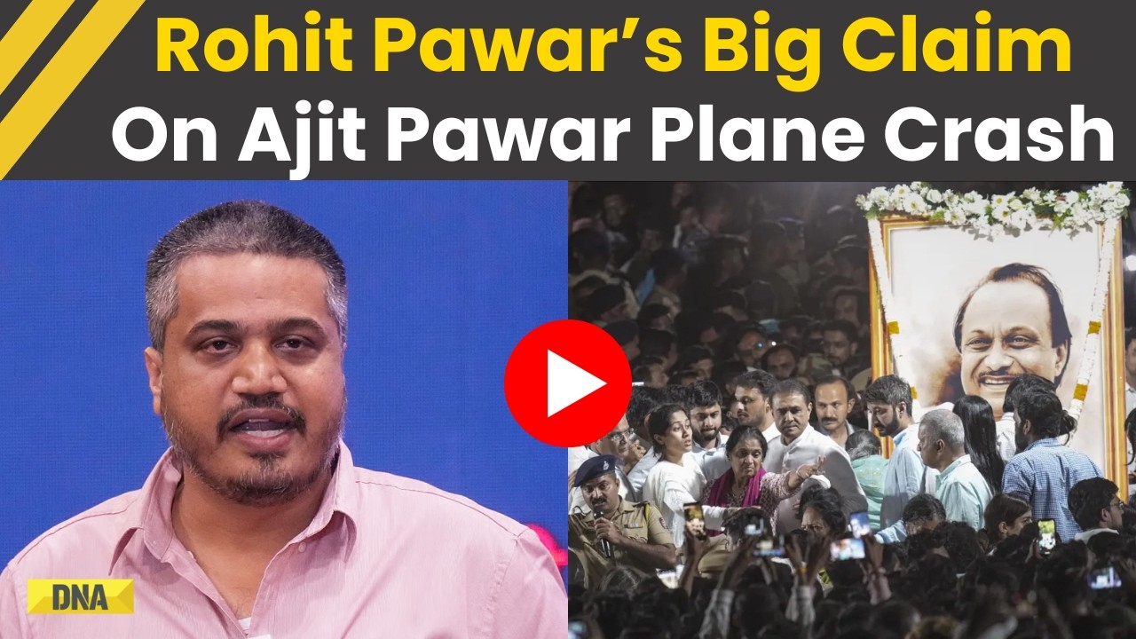 Ajit Pawar News: Rohit Pawar Raises Big Questions On Ajit Pawar Plane Incident|VSR License Cancelled