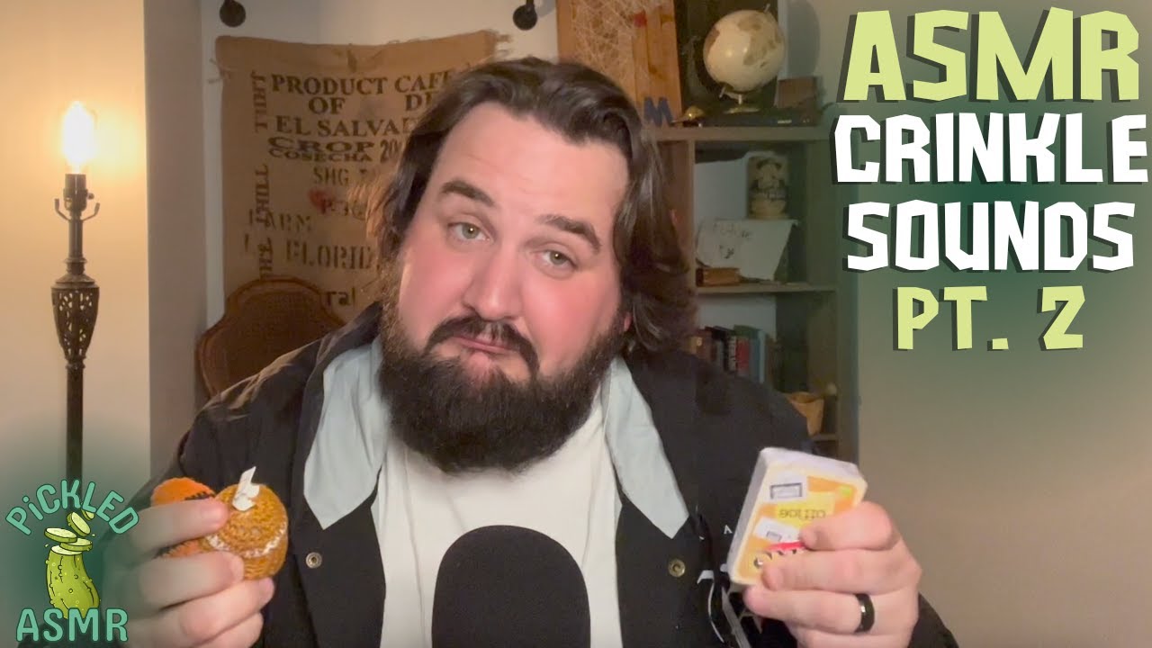 ASMR // Crinkle Sounds Pt. 2 - YouTube