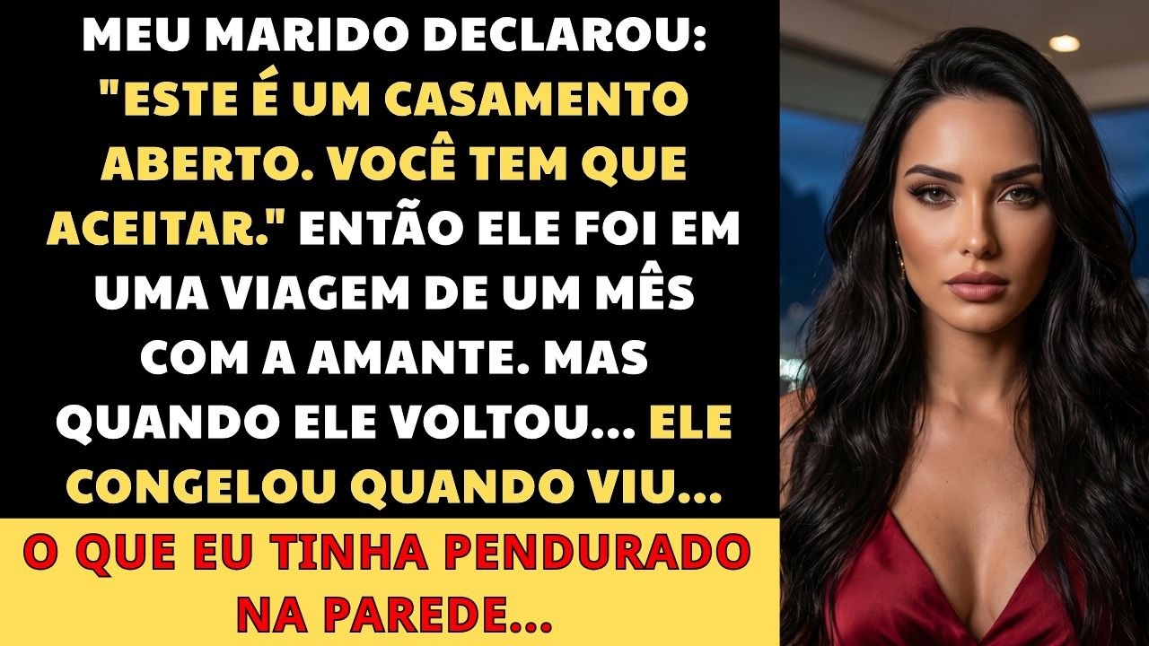 Eu sabia que meu marido estava me traindo meses antes da noite em que ele anunciou nosso "casamento aberto" na frente de todos os nossos amigos no churrasco. Enquanto ele comemorava a liberdade...