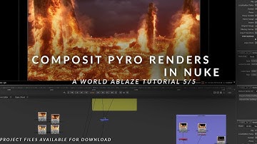 Compositing Houdini Pyro renders in Nuke! (A World Ablaze 5/5)