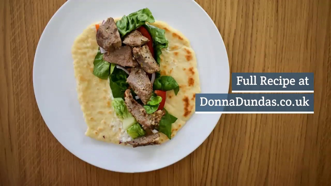 Leftover Roast Lamb Greek Wraps - YouTube