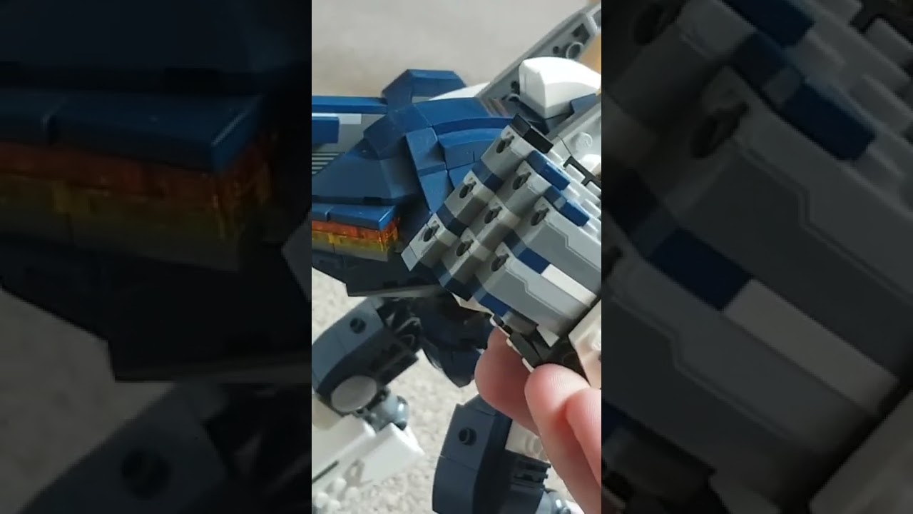 Lego Mech Arena rocket mortar 12s.