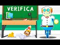 SCAPPIAMO DALLA SCUOLA PAUROSA DI ROBLOX!!