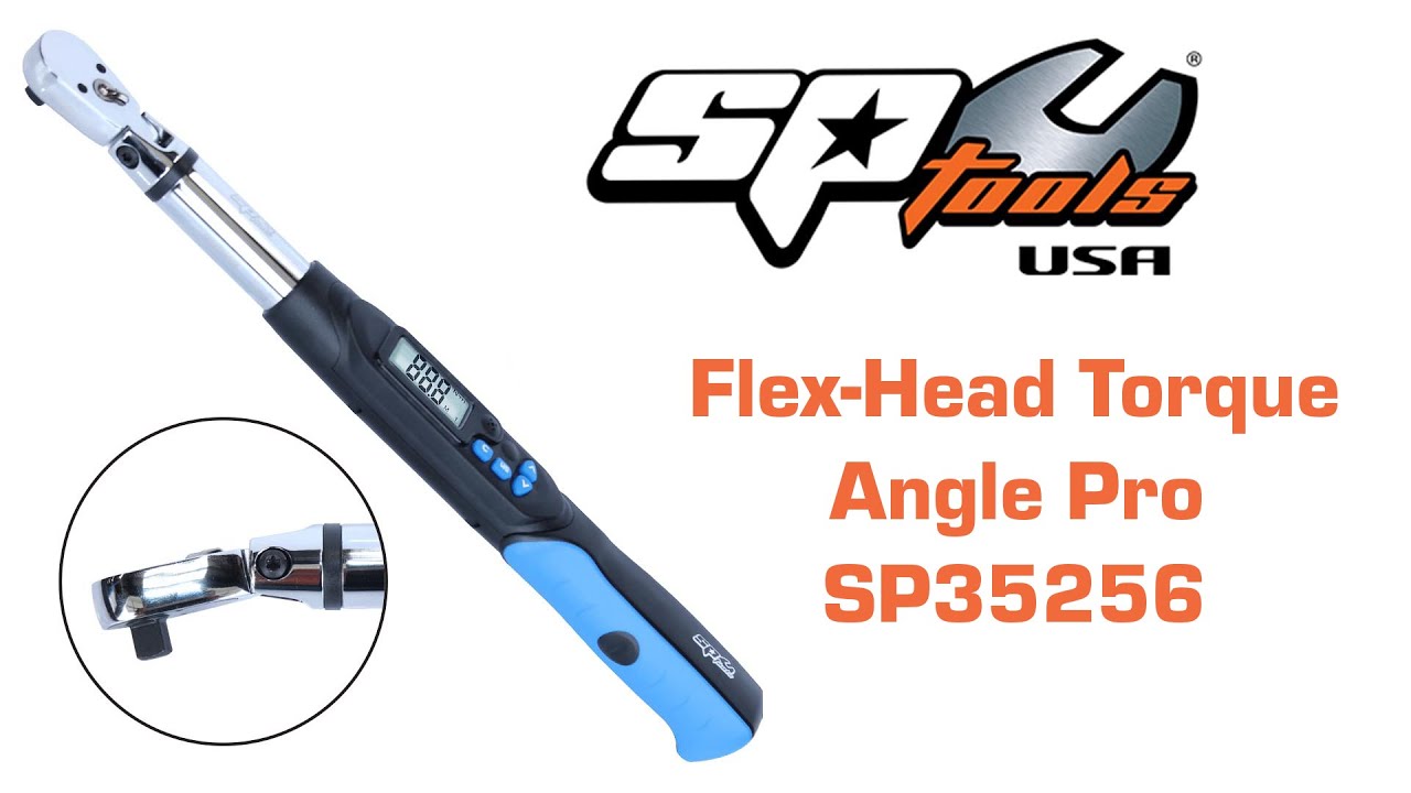 SP TOOLS USA - 3/8" Flex-Head Torque Angle Pro - SP35256