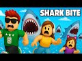 🦈😱 INFECÇÃO DE TUBARÕES NO SHARK BITE DO ROBLOX! 🚤🌊