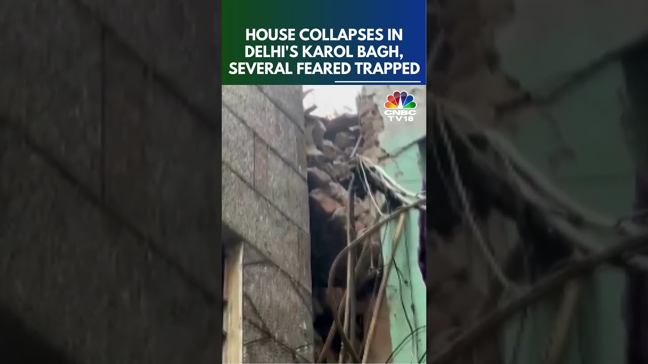 Two-Storey Building Collapses In Delhi's Karol Bagh, Several Feared Trapped | N18S | CNBC TV18