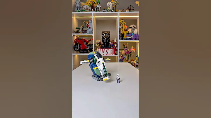 LEGO Star Wars Jango Fett’s Starship Speed Build! #lego #rlfm #afol #starwars #75433 #reviews