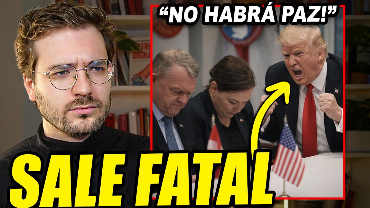 TRUMP SE REÚNE CON GROENLANDIA… Y SALE TODO MAL. HABRÁ INVASIÓN.
