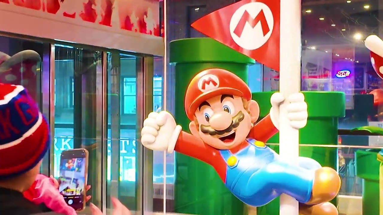 Quick Peek Inside the Nintendo Store: Times Square Magic
