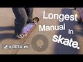 I Did the LONGEST Manual In Skate 4