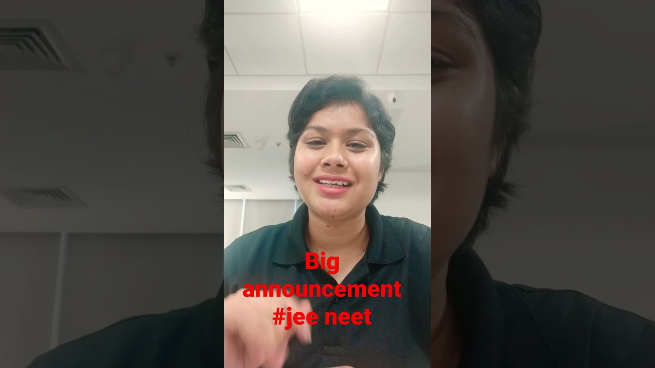 Big announcement for jee neet 