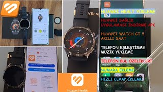Install Huawei Health, download huawei health app, install music, find phone, find watch... screenshot 5