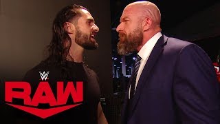 Seth Rollins Wants The Nxt Le Raw, Nov. 4, 2019
