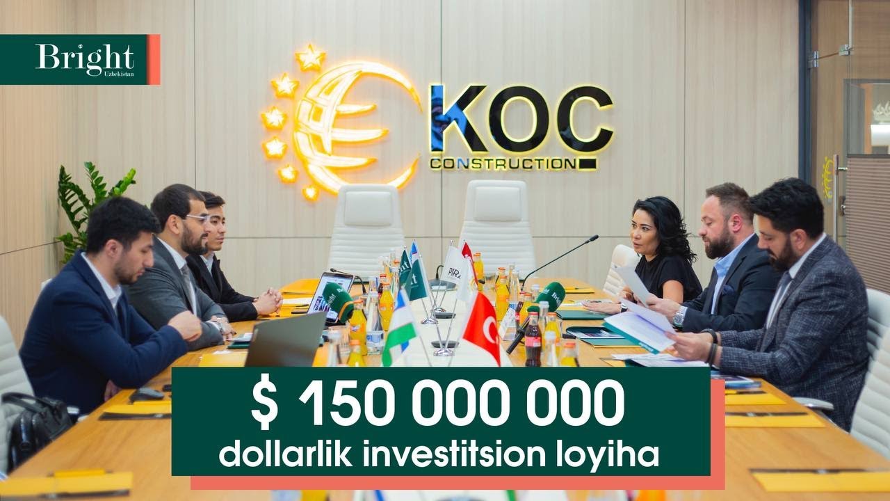 $185 000 000 dollarlik investitsion loyiha