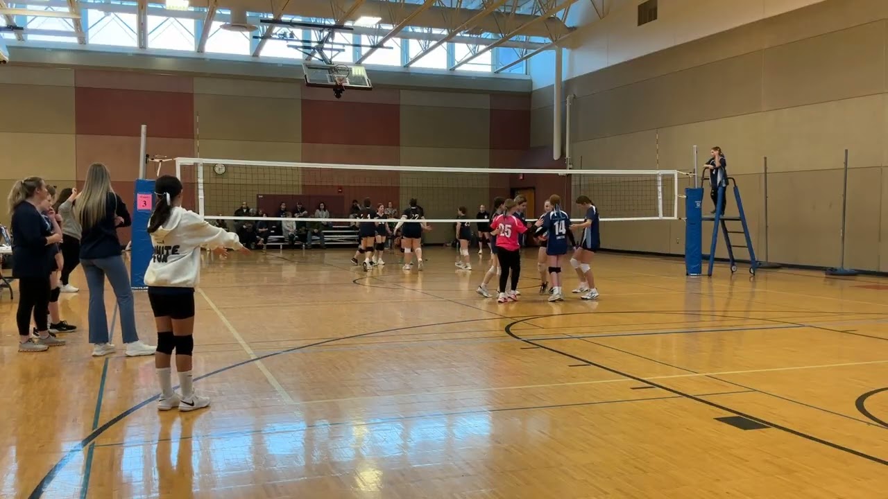 CSVB 12 SILVER CHAMPIONSHIP GAME MN NORTH FREEZE TOURNAMENT 