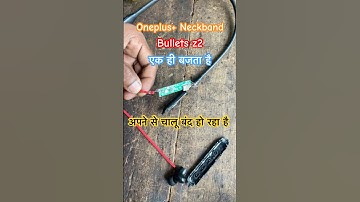 Oneplus Bullets z2 Repair #shortvideo #shorts #experimnent #repair