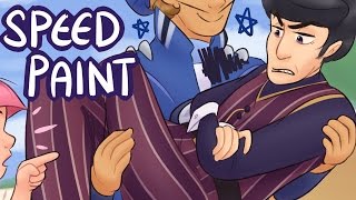 Number One Family - Lazytown Speedpaint
