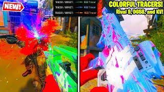 NEW Tracer Pack CLEAR CUT Bundle w/ RAINBOW TRACERS 🌈 MW3 WARZONE (Internal Machinations Rival 9)