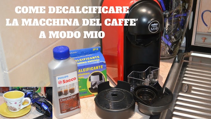 Descaling a Lavazza A Modo Mio! How to do it and why! FUNDAMENTAL to  preserve the machine 