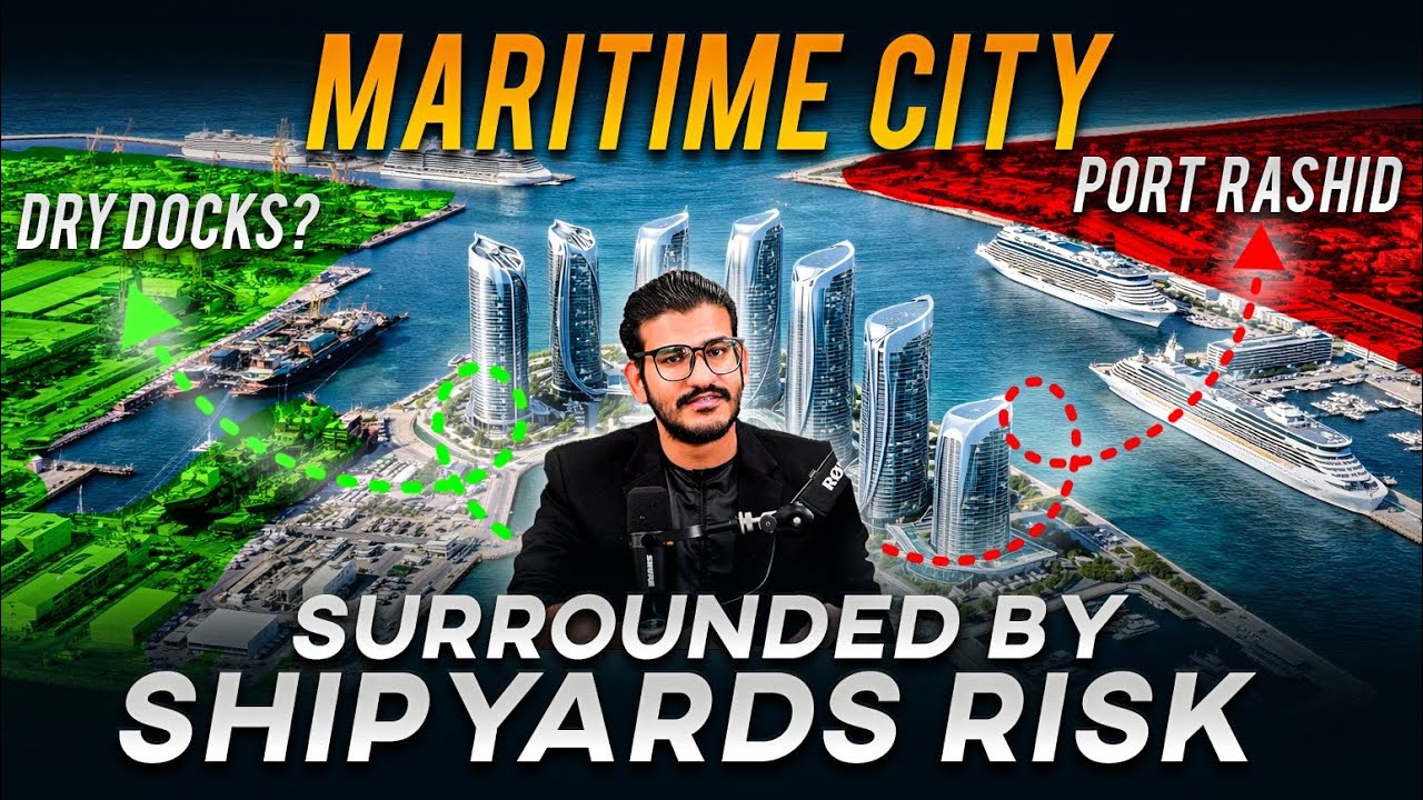 Дубайский морской город – окружен портом и верфью – может ли это место вызвать проблемы?