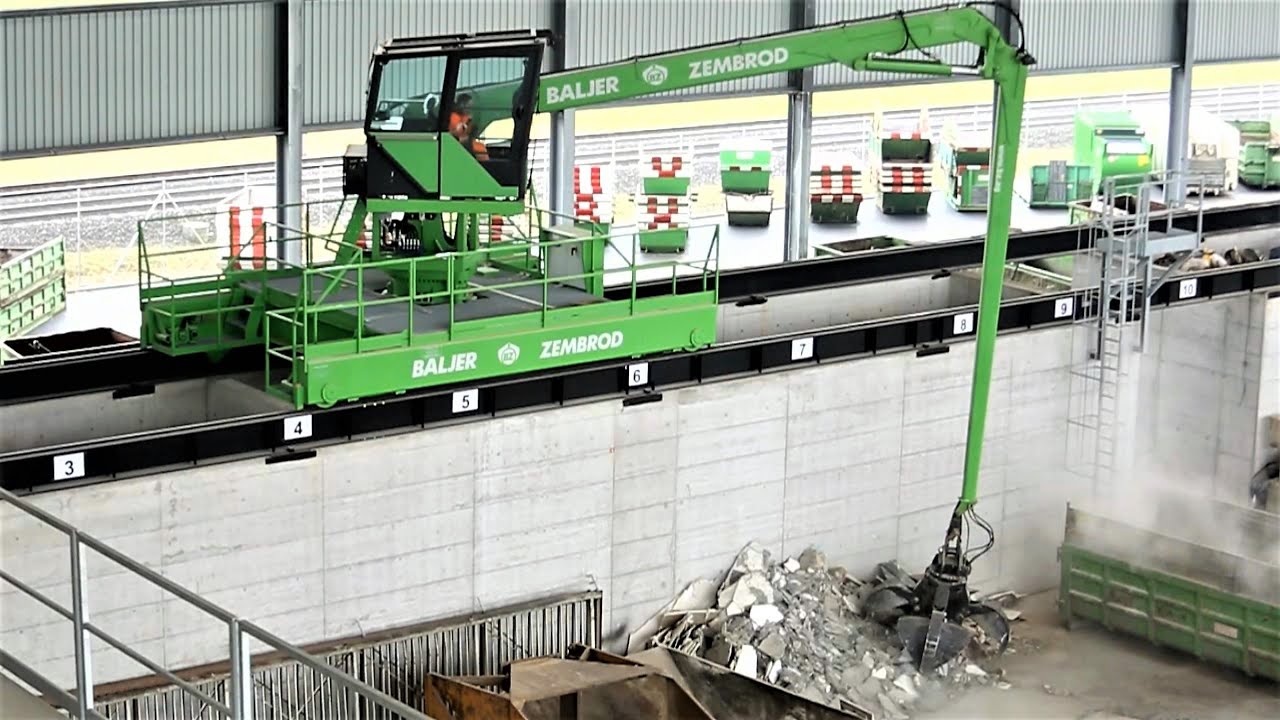 RSW OBXV, Recycling Sortierwagen / Recycling Sorting Carriage YouTube