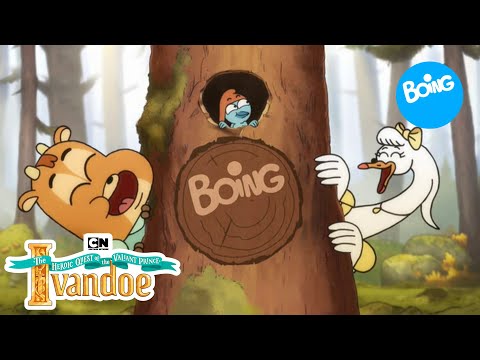 Nueva Serie: El Valiente Príncipe Ivandoe (Septiembre 2023 - Cortinilla 01) | Boing España