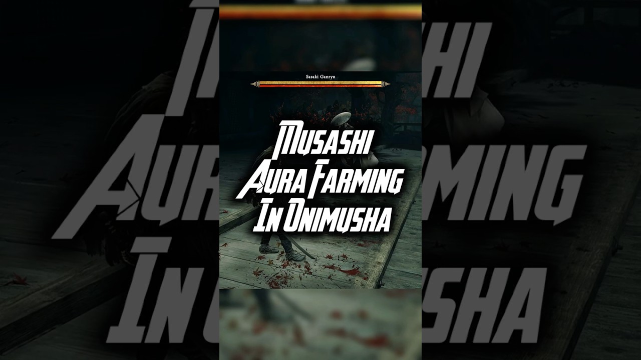 Musashi Aura Farming in ONIMUSHA WAY OF THE SWORD #onimushawayofthesword