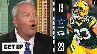 GET UP | 'JORDAN LOVE OUTDUELS DAK PRESCOTT!' - Rex Ryan reacts to Packers defeat Cowboys 23-13