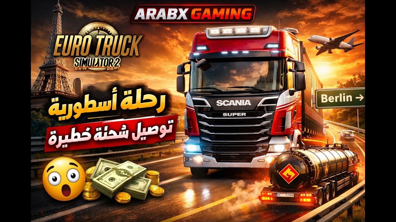 heavy trailer delivery in germany | euro truck simulator2 realistic truck driving #ets2 #truckdriver