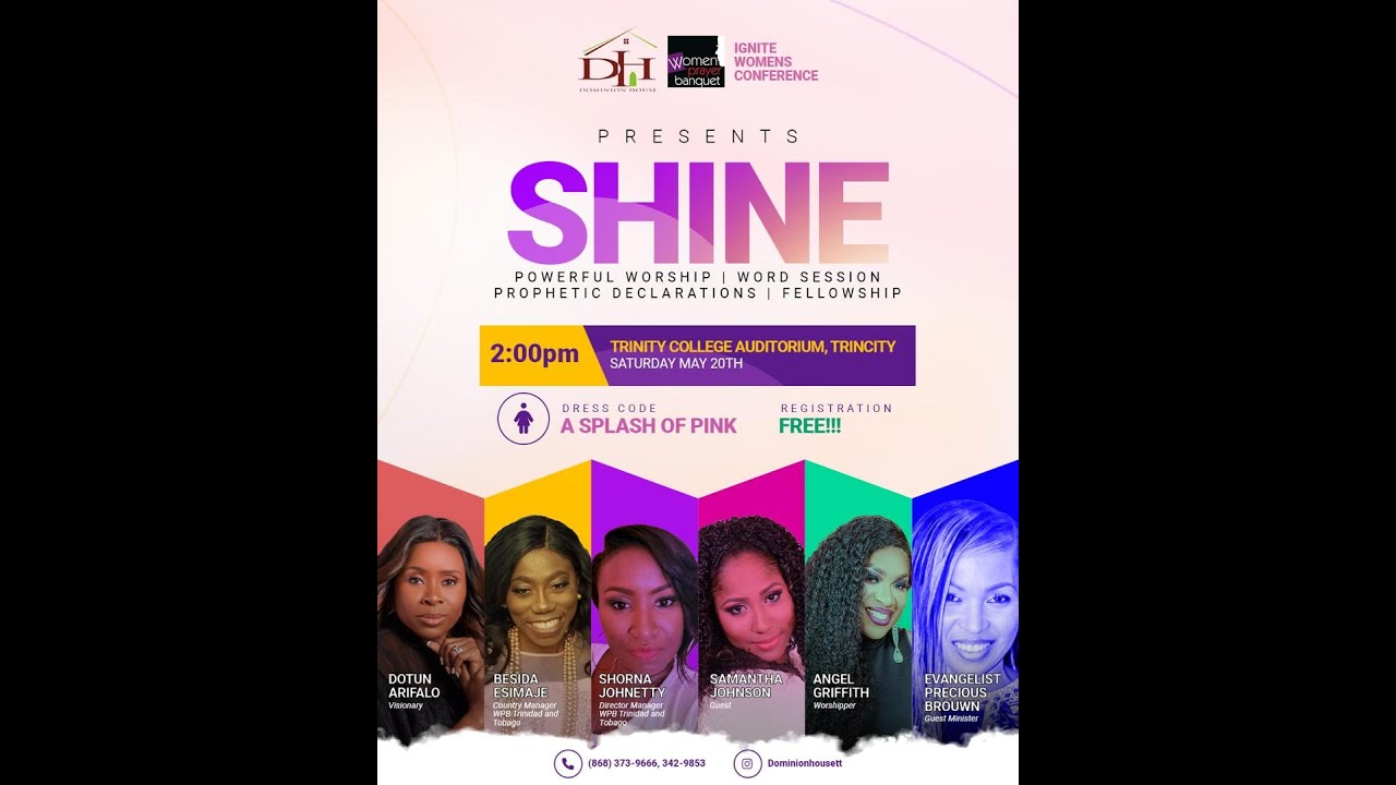 IGNITE WOMEN'S CONFERENCE PRESENTS SHINE YouTube
