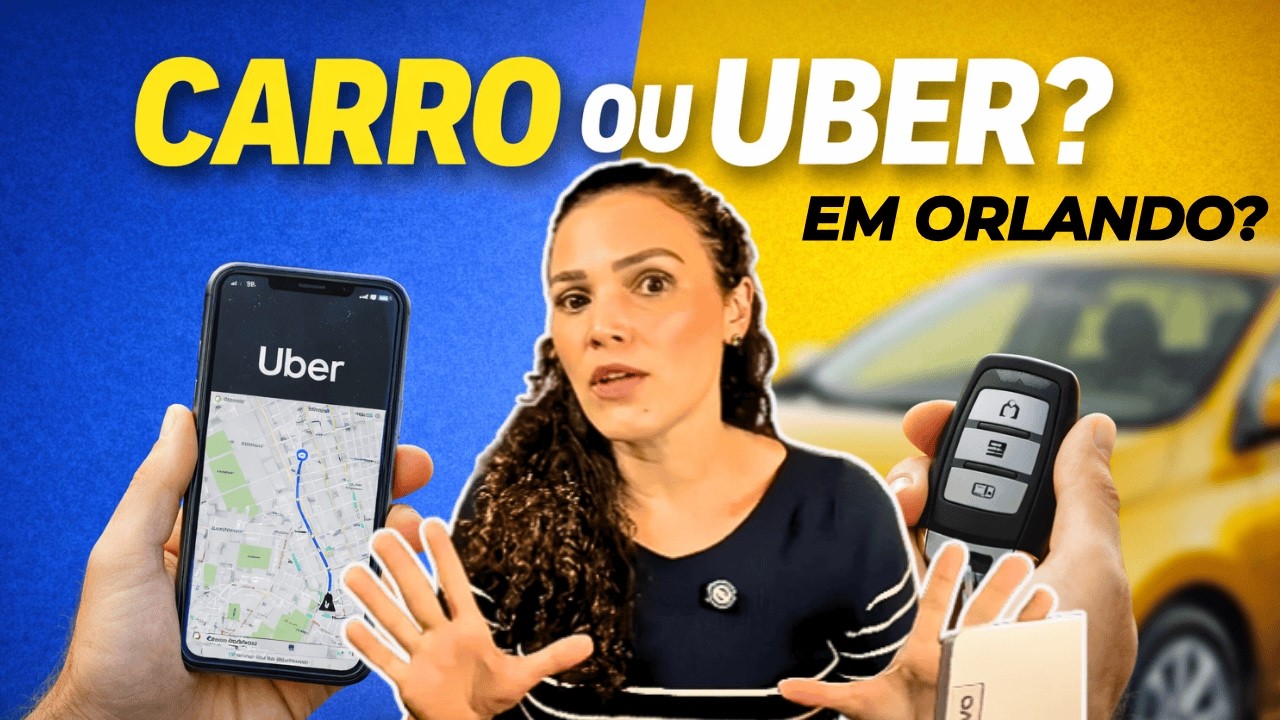 Carro ou Uber em Orlando? Comparativo real de custos + minha decisão