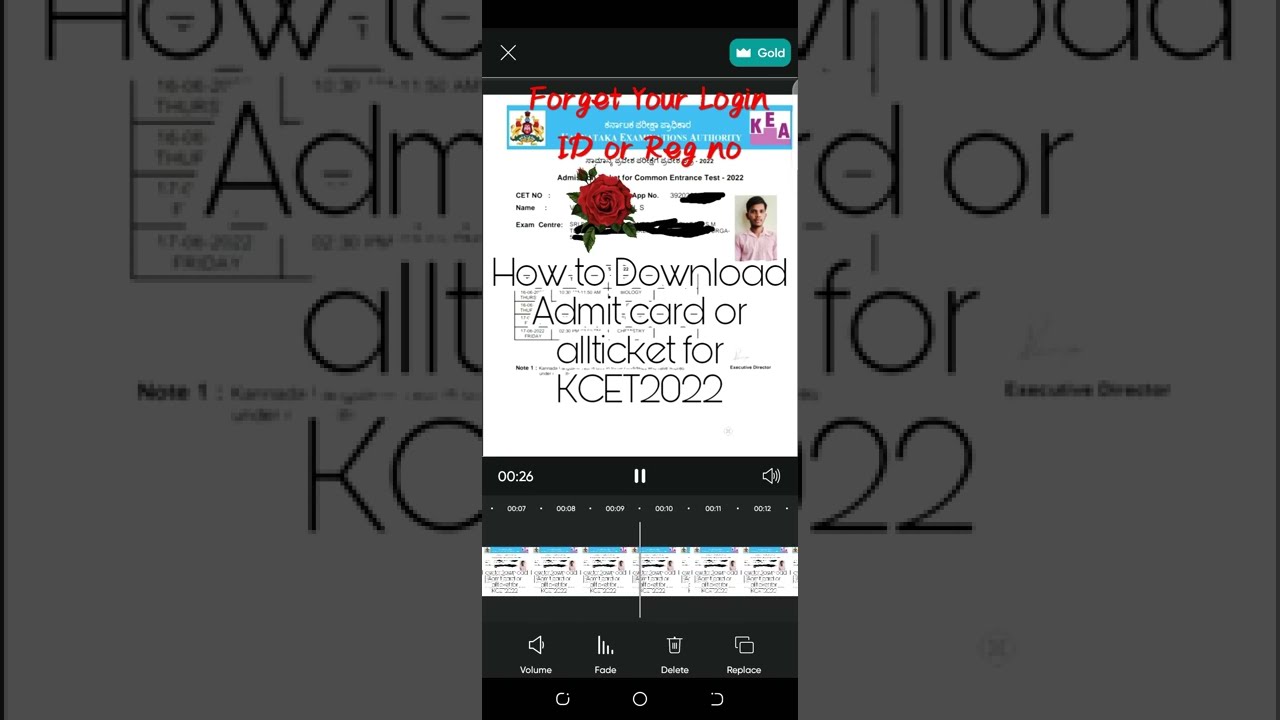 How to Download KCET 2022 Admit card# all ticket#Forget your Login id or Register no. #karnataka