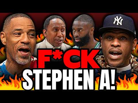 Thumbnail for Jaylen Brown vs Stephen A SPARKS An All Time CRASH OUT