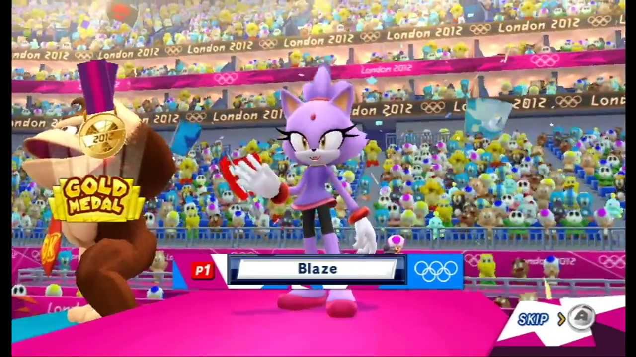 Mario & Sonic at the London 2012 Olympic Games Uneven Bars [1080 HD] YouTube