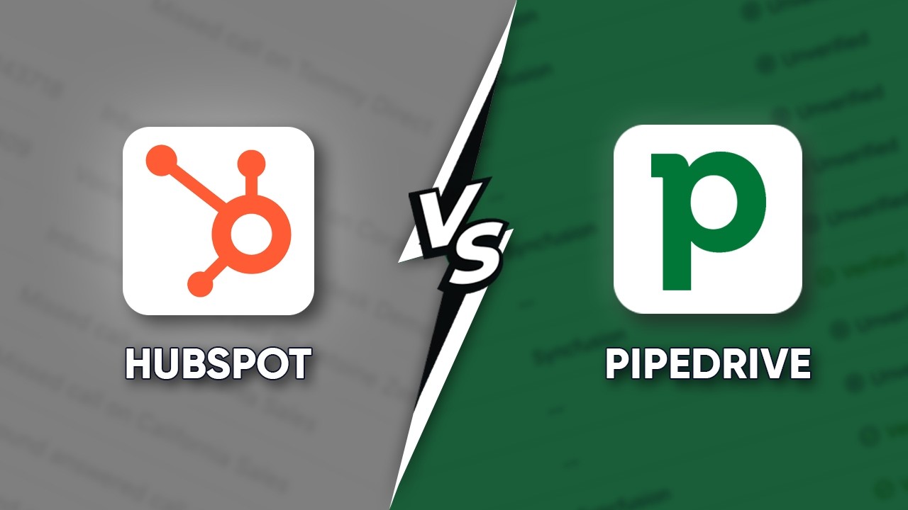 HubSpot vs Pipedrive - Best CRM Software in 2026!