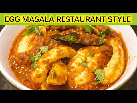 Egg Masala Curry | Anda Masala | Egg Gravy Recipe | Anda Gravy | Egg ...