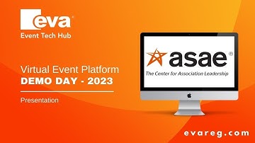 EVA Event Tech Hub at ASAE Virtual Event Platform Demo Day