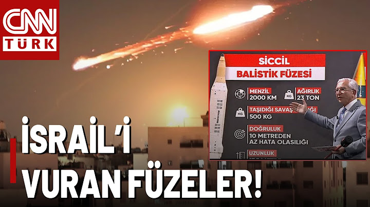 İran, İsrail'i Bu Füzelerle Vuruyor! İşte O Füzelerin Özellikleri...