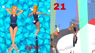 High Heels :Gameplay Walkthrough All Levels #Shorts Level 21 screenshot 3
