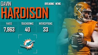 MIAMI DOLPHINS: Gavin Hardison ᴴᴰ