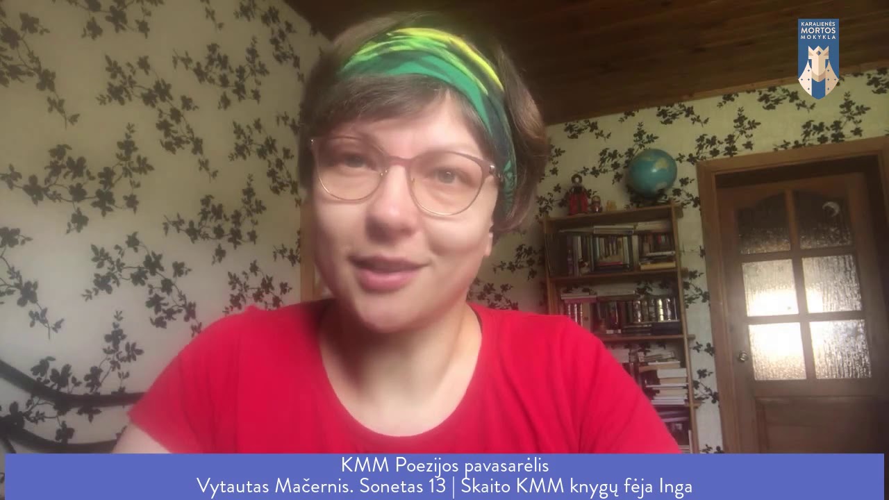 Vytautas Mačernis. Sonetas 13 | Skaito KMM knygų fėja Inga