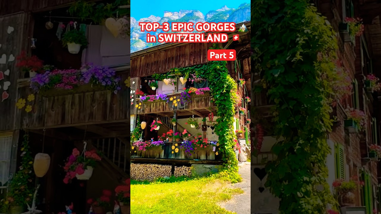 TOP 3 STUNNING GORDES in SWITZERLAND 🇨🇭 