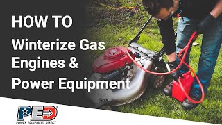 How to Winterize Power Equipment — Pressure Washers, Lawn Mowers, Snow Blowers, &amp; More!