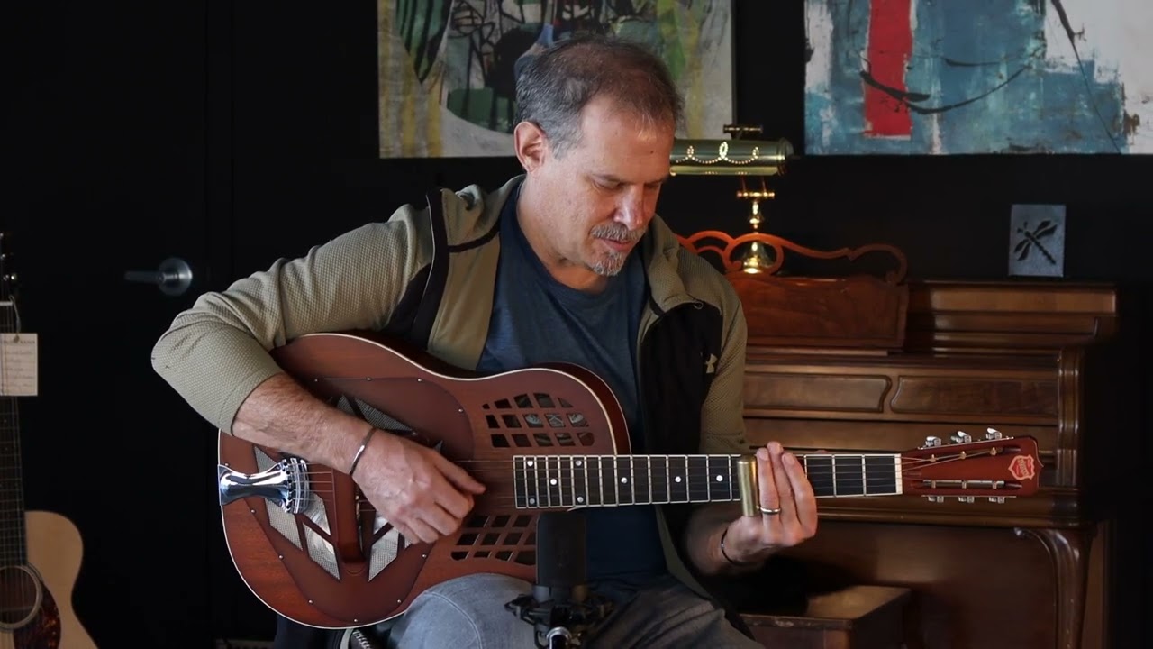 National M1 Tricone Cutaway - Wood bodied Resonator Guitar