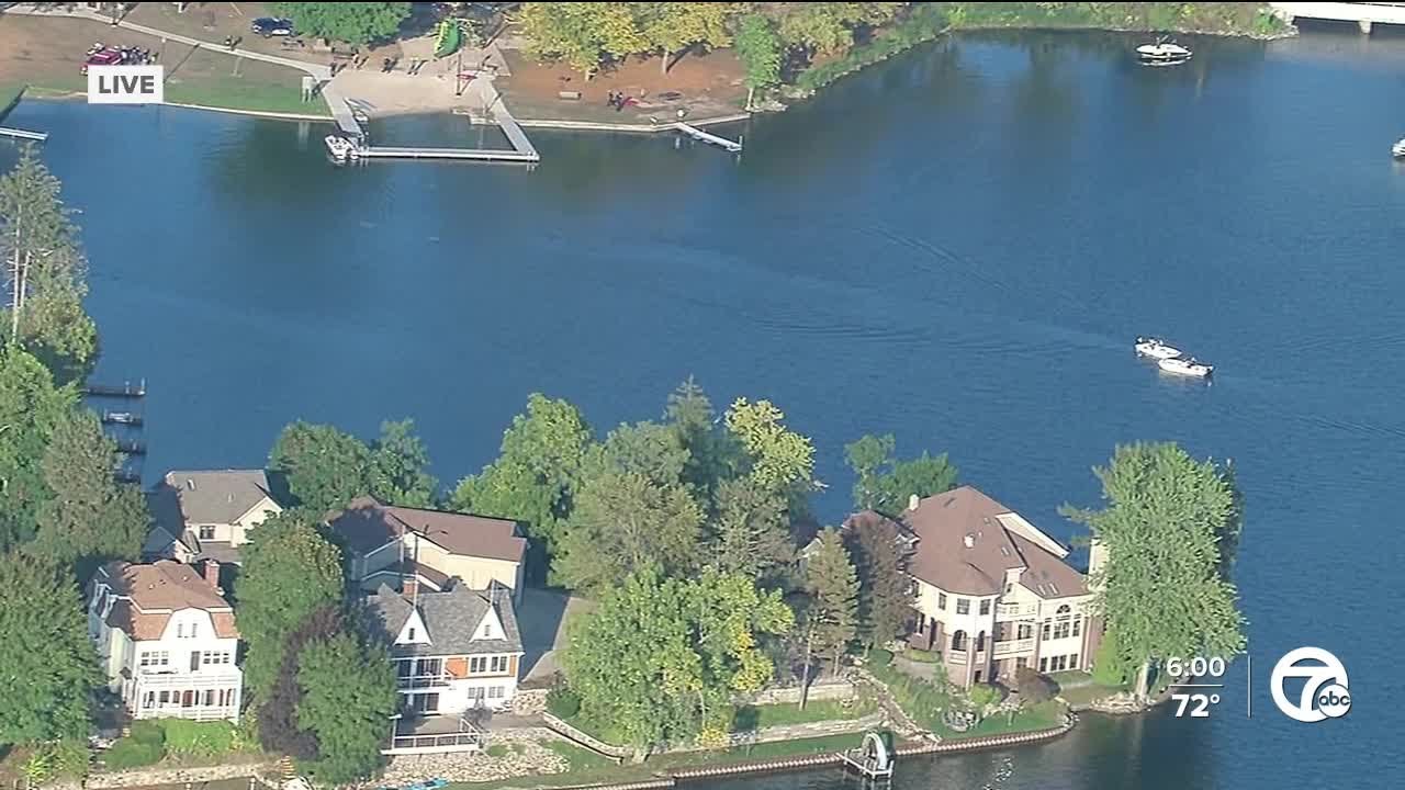 Search and rescue on Lake Orion