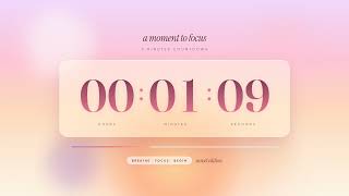 🌅 3 Minutes Timer · Cozy Sunset Aesthetic · Study / Focus / Sleep Countdown screenshot 3